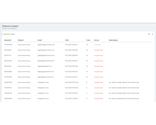 Full Otomatik En Gelişmiş E-Pin Satış V2 Yazılımı