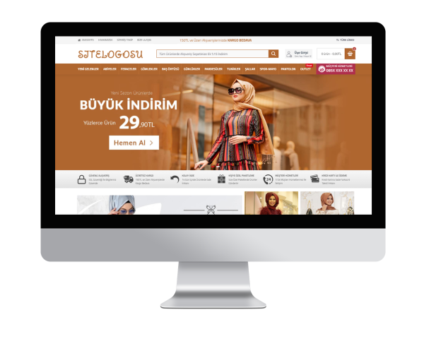 Tesettür E-Ticaret Sitesi
