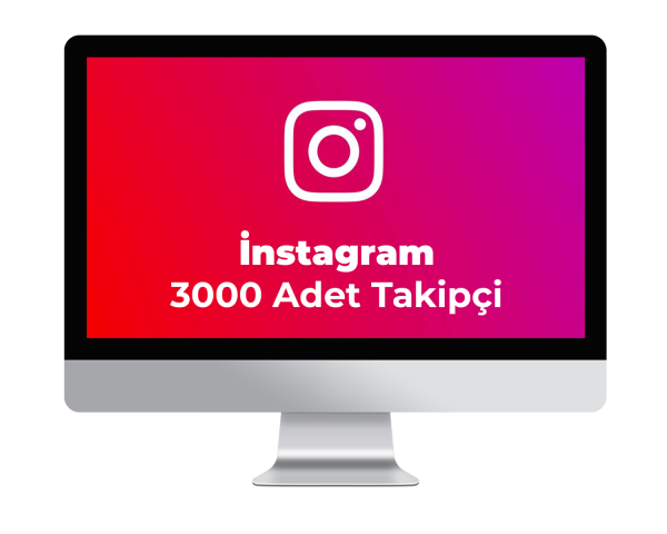 İnstagram 3000 Adet %100 Takipçi (Garantili)