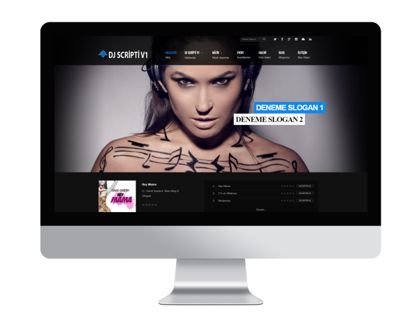Dj V1 Web Sitesi