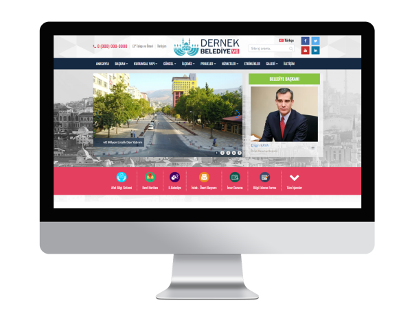 Dernek & Belediye V6 Web Sitesi