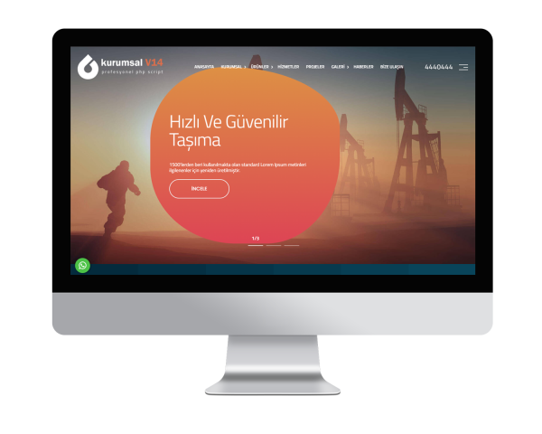 Kurumsal Firma V14 Web Sitesi