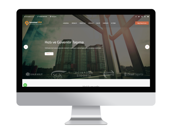 Kurumsal Firma V15 Web Sitesi