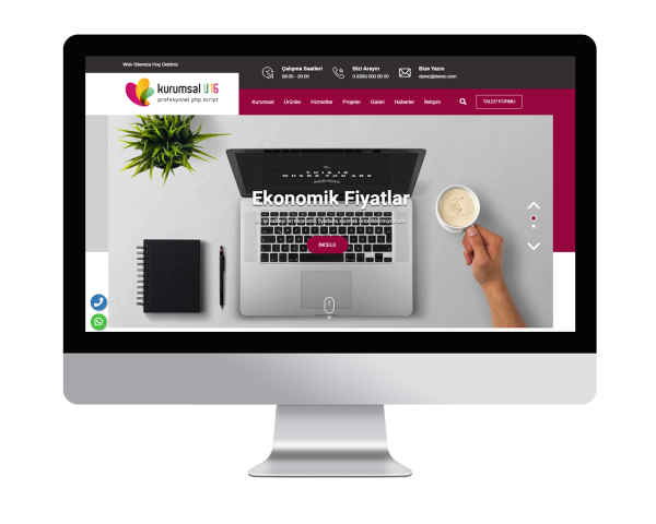 Kurumsal Firma V16 Web Sitesi