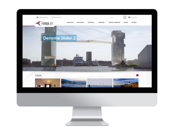 Firma V7 Web Sitesi