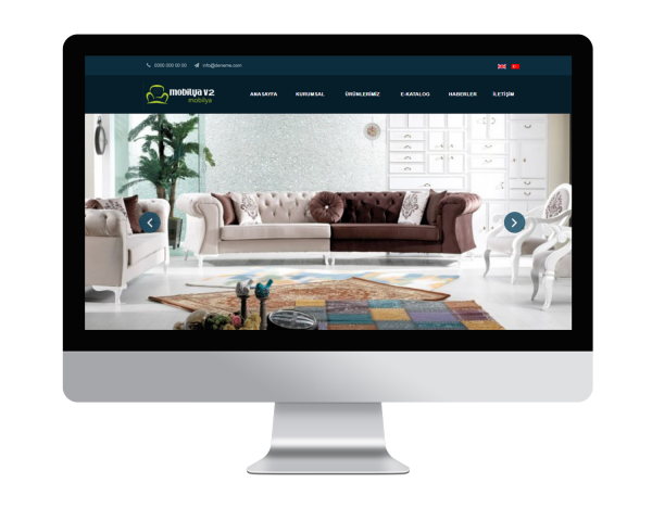 Mobilya V2 Çift Dil Web Sitesi