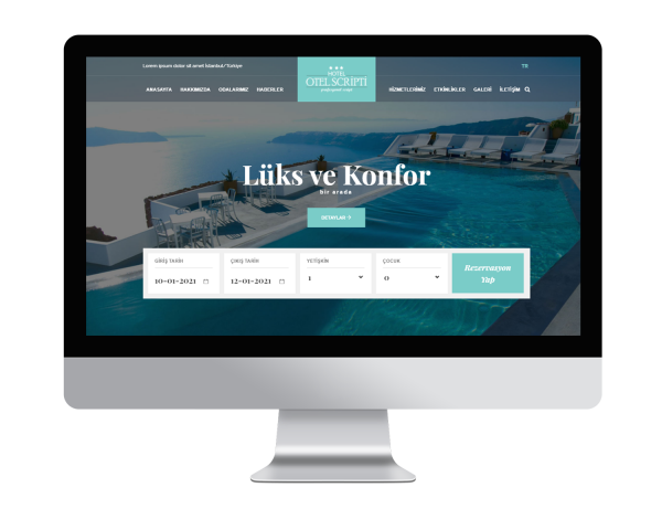 Otel V5 Web Sitesi